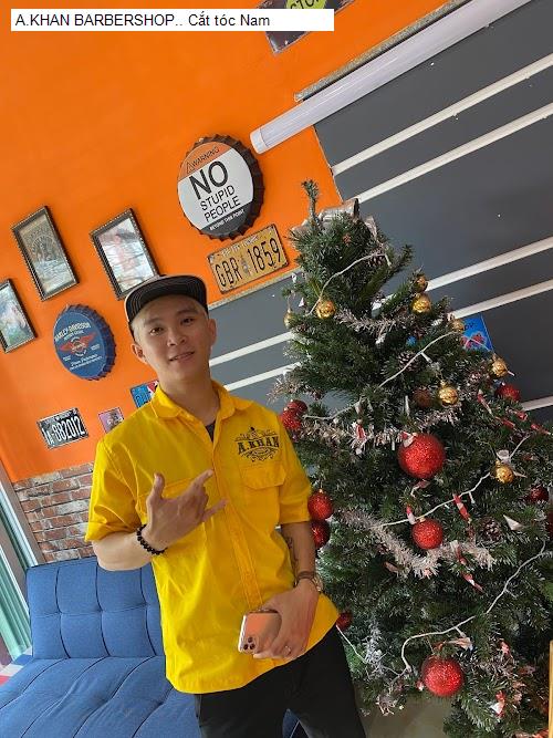 Hình ảnh A.KHAN BARBERSHOP.. Cắt tóc Nam